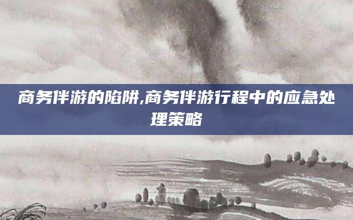 潍坊商务伴游的陷阱,商务伴游行程中的应急处理策略